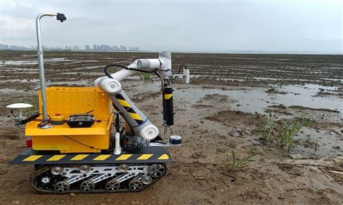 罗博飞互花米草生态治理智能机器人获得院士工作站优秀成果